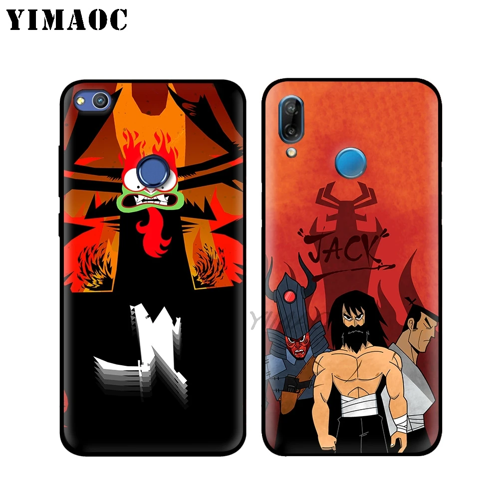 YIMAOC Самурай Джек ТВ показать мягкий чехол для huawei Honor Коврики 20 9X Примечание 10 Pro 8X8