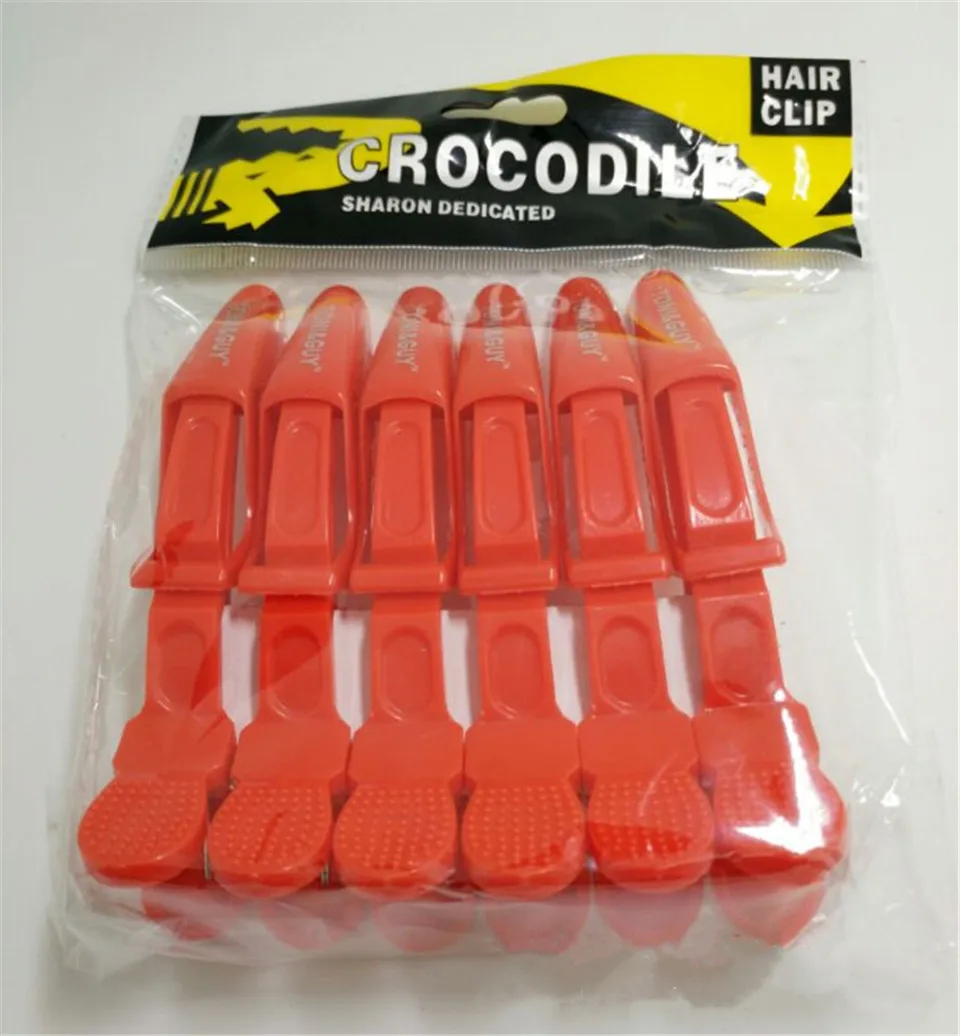 6 шт./лот Профессиональные парикмахерские заколки для волос DIY пластиковые