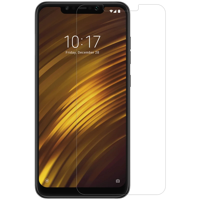 Закаленное стекло для Xiaomi POCOPHONE F1 глобальная версия Snapdragon 845 6 18 &quotЗащитная пленка