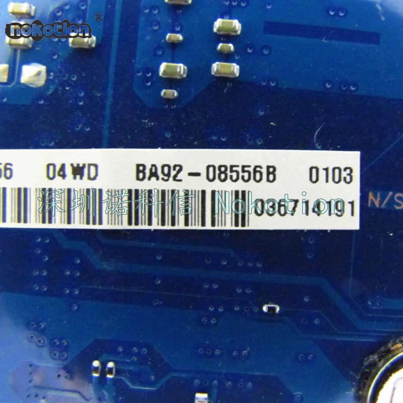 Материнская плата NOKOTION для ноутбука samsung RF511 HM65 DDR3 материнская с полным анализом