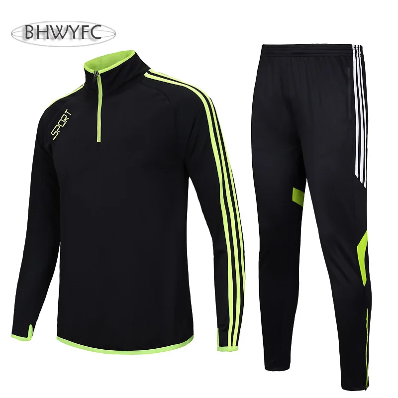 BHWYFC высокое качество Футбольные Майки футбольные майки тренировочный костюм для футбола костюм Maillot De Foot Sports