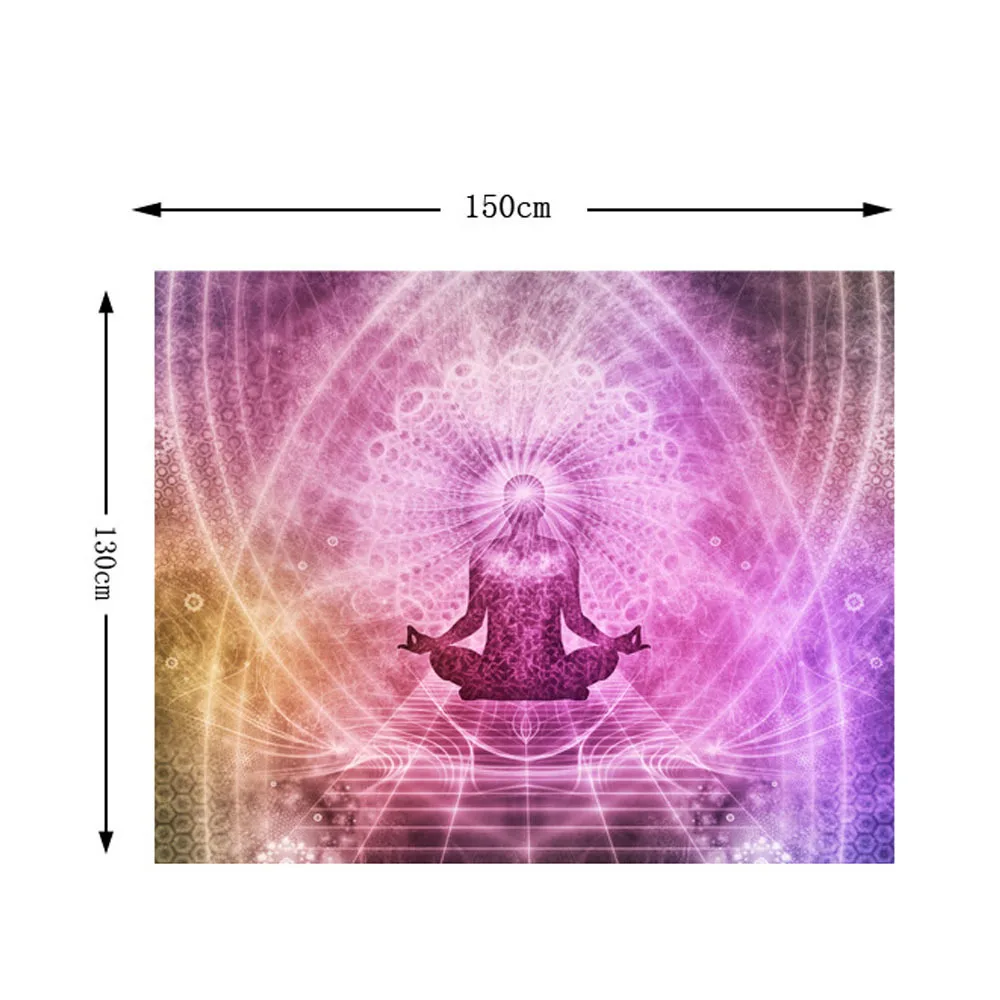 Пейзаж индийский гобелен настенный полиэстер ткань настенные художественные