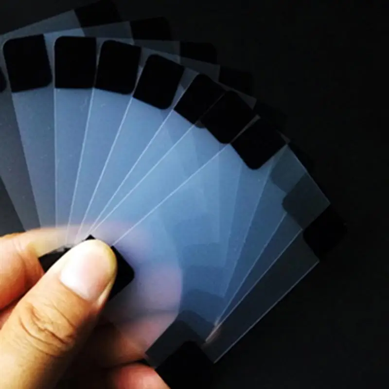 ПВХ пластиковые водонепроницаемые новые прозрачные игральные карты для