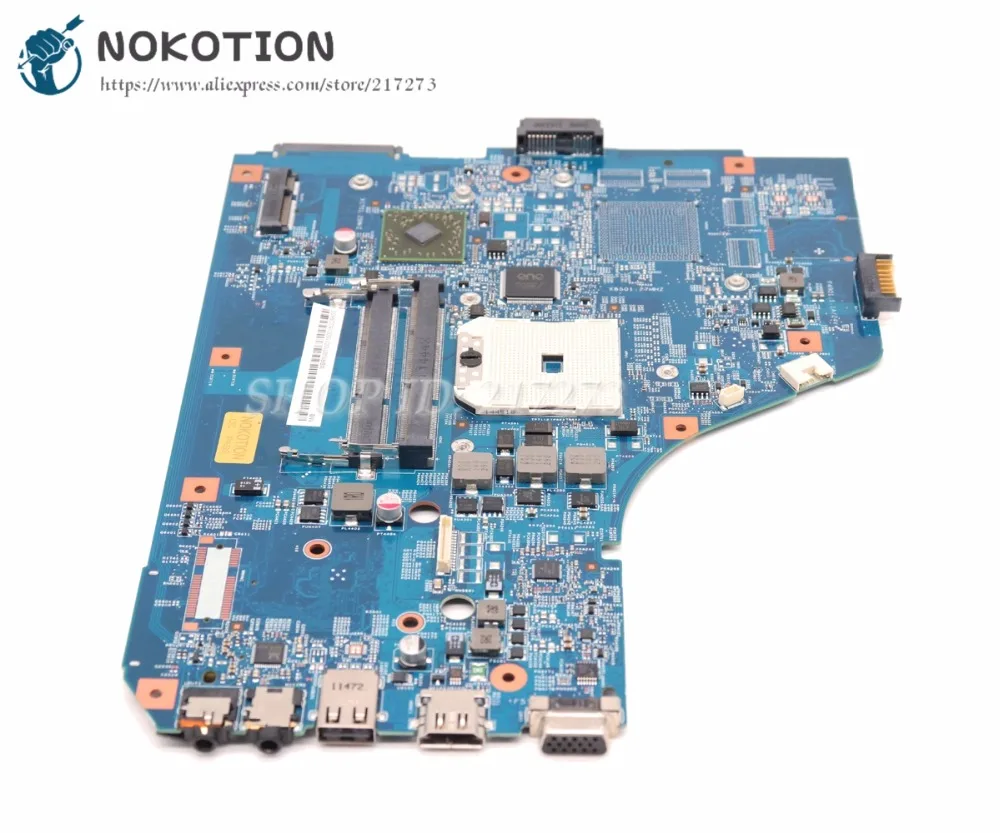 Материнская плата NOKOTION для ноутбука Acer aspire 5560 5560G материнская MBRNW01001 48 4m702. 011