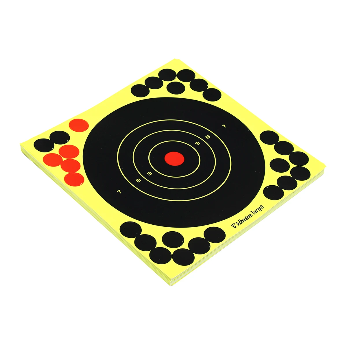 8 &quot/20 см 50 шт. клейкая бумага для мишени набор листов Bullseye splitterburst Sticky Splatter Shooting