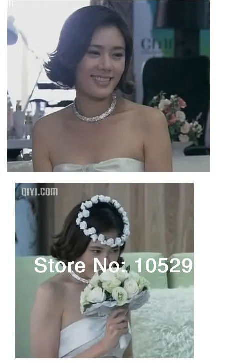 Набор ювелирных изделий для невесты "Горячая распродажа" из серебра 925 прекрасно сверкающих кристаллов с родированным покрытием: колье, серьги, браслет для помолвки и свадьбы.