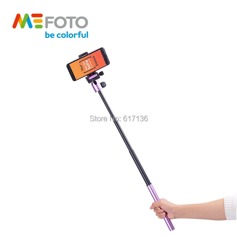 Штатив MeFoto MF05 монопод селфи палка портативный мини Трипод для камеры с шаровой