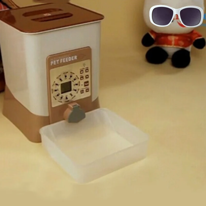 Automatic Feeding Device for Pets Regular Machine Dog Foods Intelligent Cats and Dogs | Дом и сад