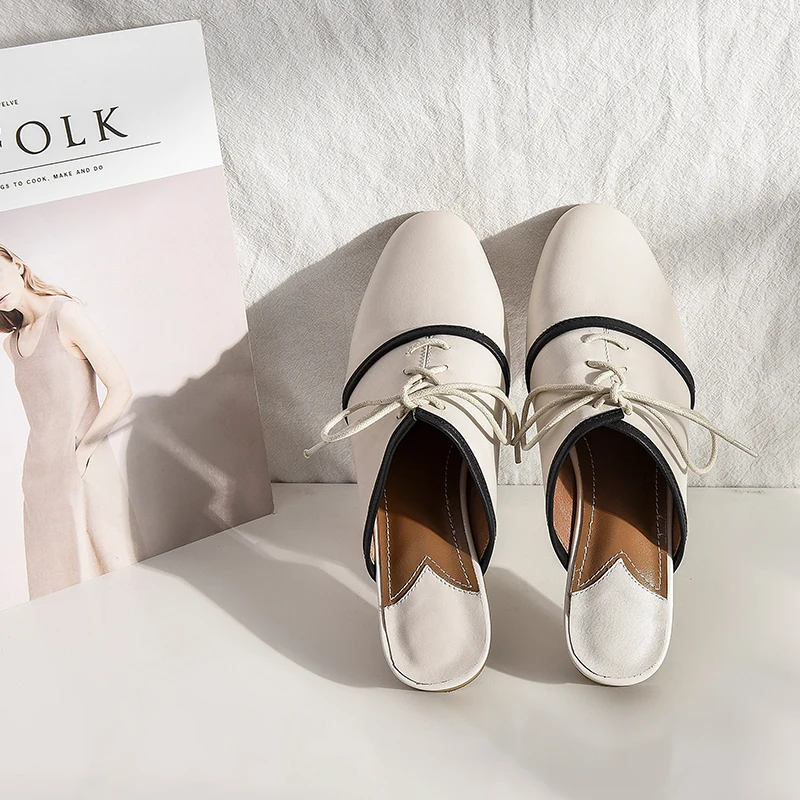 Luxury Fashion Women Mules Lady Slippers Black Satin Slip on Pointed Toe Pumps Outdoor Slipper Shoes Woman Slides | Обувь