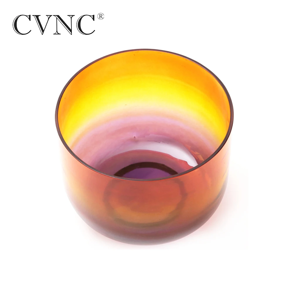 CVNC 7 &quotПрозрачная Радужная нотка D пупка чакра кварцевая Хрустальная Поющая