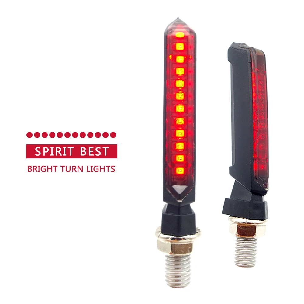 Мотоциклетный индикатор E mark указатель поворота светодиодный лампа мигалка для