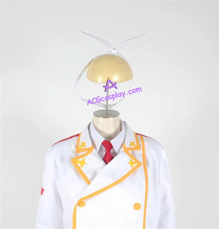 Сказочный хвост Kagura Mikazuchi Косплей Костюм включает украшение для волос|cosplay