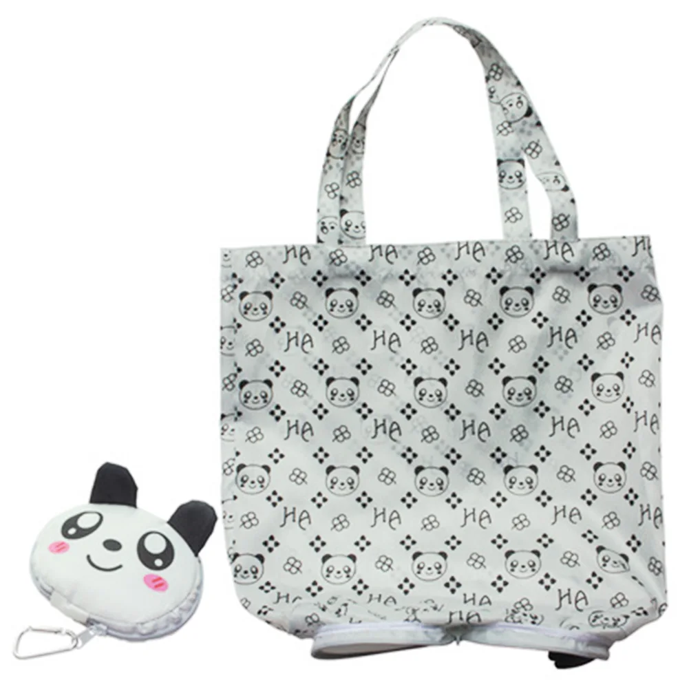 New Reusable Handbag Grocery Tote Storage Eco Travel Cute Animal Foldable Portable Shopping Bag packing Organizers | Багаж и сумки
