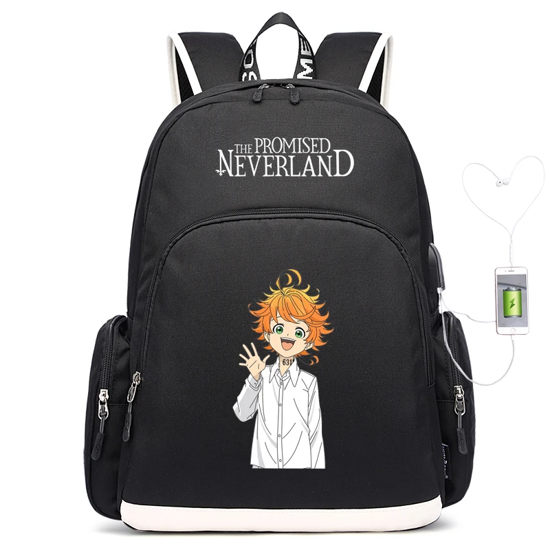 Женский рюкзак с USB портом для зарядки принтом|Мужские рюкзаки| |