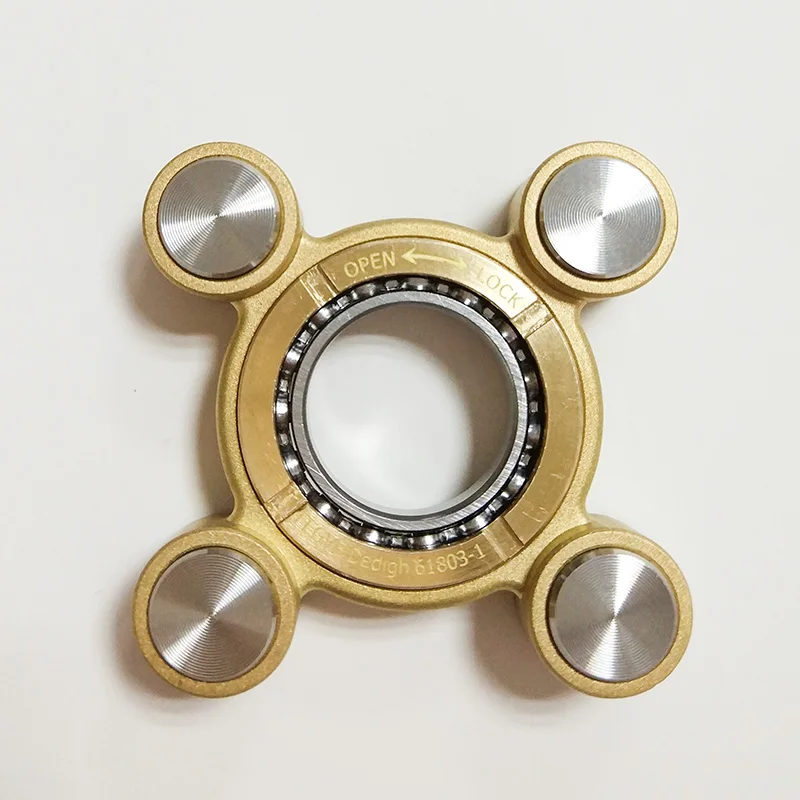 FEGVE Летающий воздух Тигр пальцы Спиннер металлический ручной на палец EDC