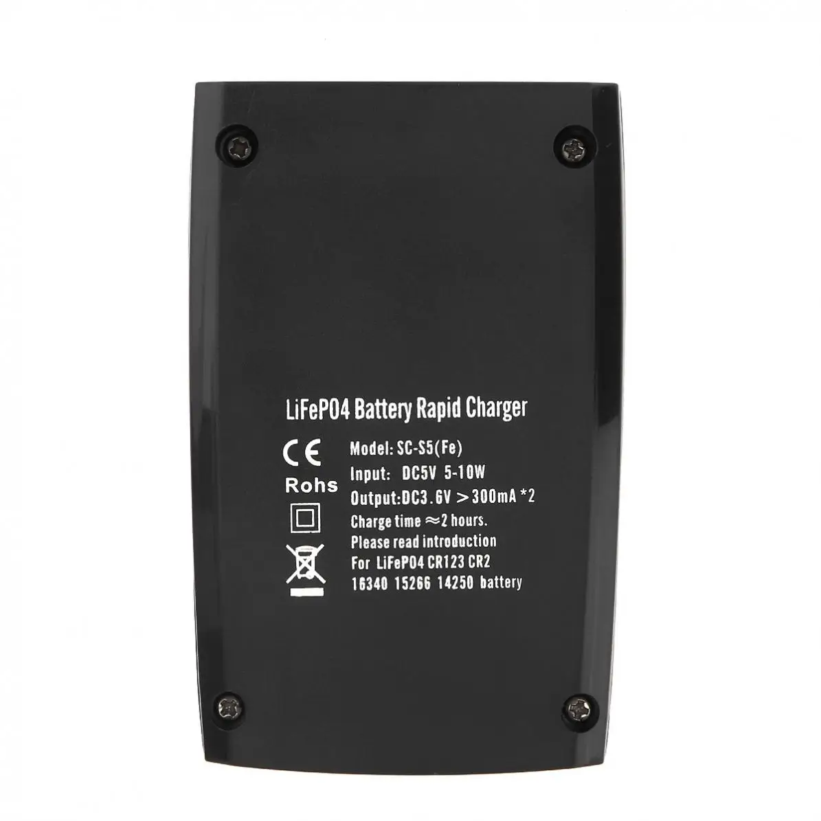 Soshine высокое качество Li-FePO4 RCR 123/CR2 батарея Интеллектуальный Сейф быстрое зарядное устройство для аккумуляторов