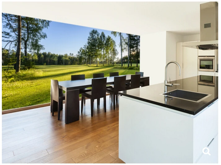 Пользовательские обои с природным пейзажем для гольфа 3D фото фрески гостиной