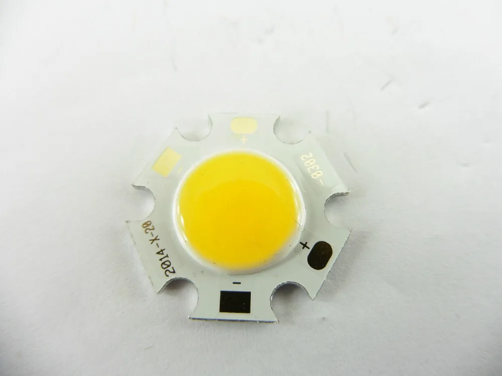 100 шт. COB 3 Вт 5 7 10 led cob Чип 240-1200лм сторона 11-20 мм чип на борту точечное освещение