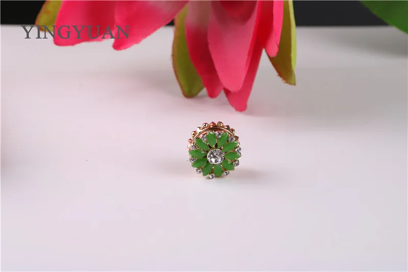 XT149 цветок моды хиджаб магнит брошь горный хрусталь сильнее прекрасный брохес