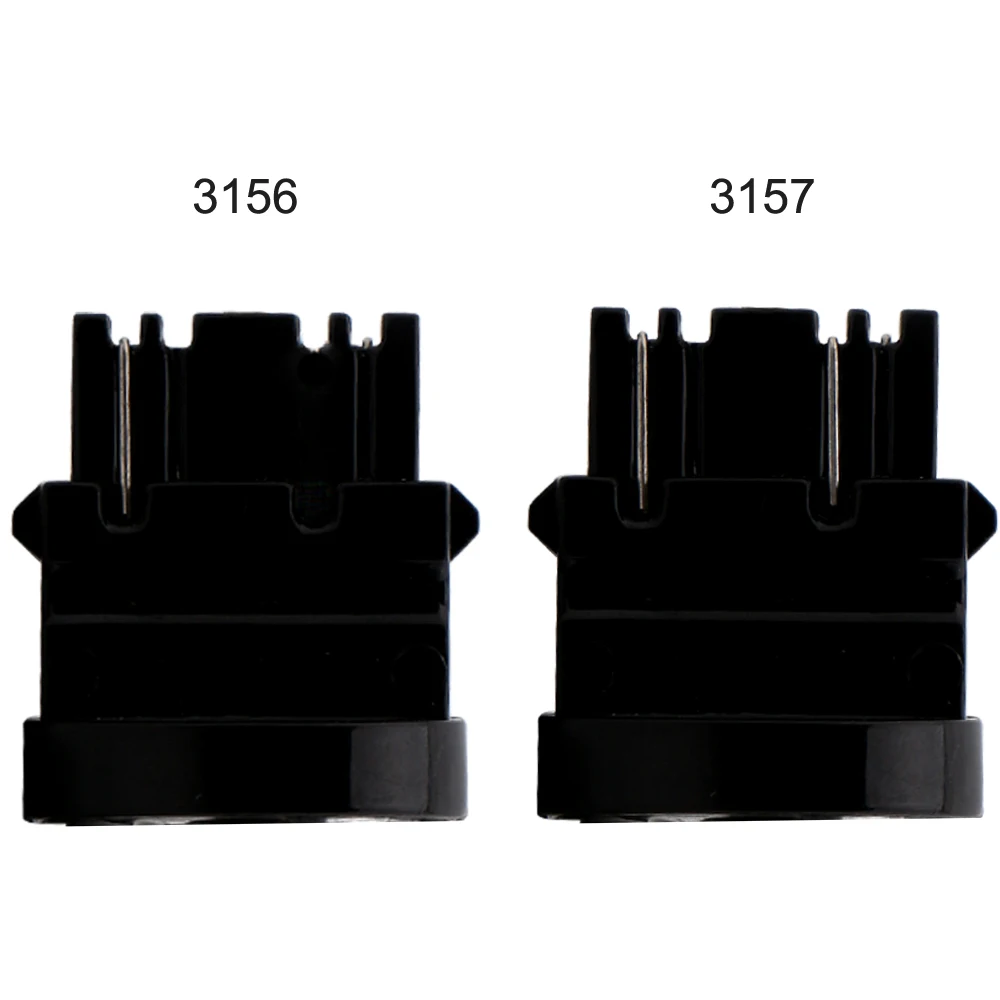 2X T25 3156 P27W 3157 P27/5W 2835 15 SMD Светодиодная лампа canbus Белый Янтарный Красный 12В 24В для