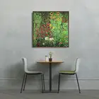 Домашний декор, печать на холсте, настенные картины, плакат, печать на холсте, картины, австрийские цветы Густава Климта