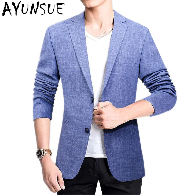 Брендовая одежда весенняя куртка Мужская синяя Jaqueta Masculina мужская повседневная