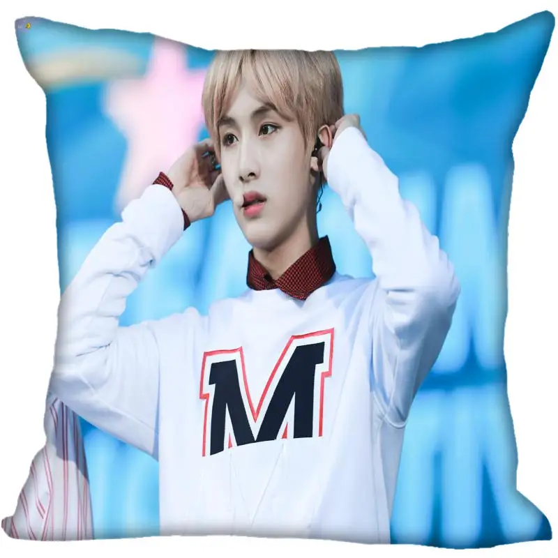 Популярная шелковая квадратная наволочка Fan Xi KPOP NCT WINWIN с принтом домашние