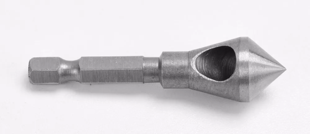 3 шт./набор, косая фаска, подшипник, сталь, 1/", прямой шестигранный хвостовик дюйма, 90 градусов, Зенковка, сверло