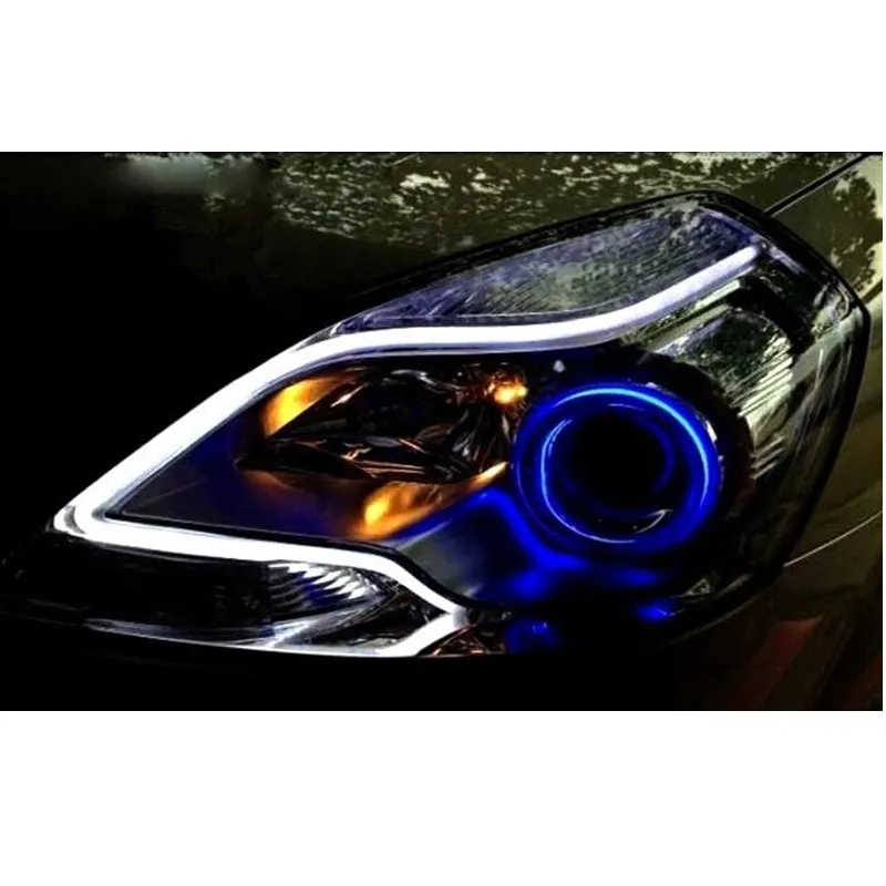 Гибкая светодиодная лента для дневных ходовых огней 2 х45 см|lights style|light runninglight strip |