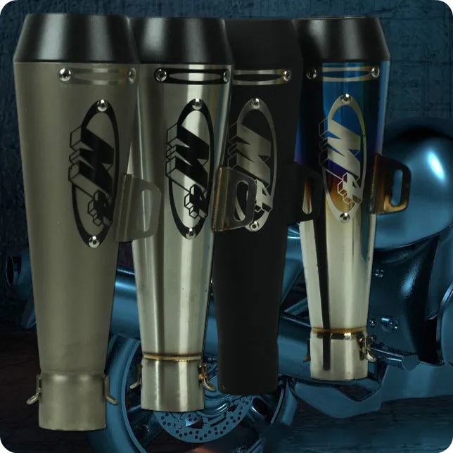 Модифицированный глушитель выхлопа мотоцикла M4 выхлоп 51 Калибр высокая