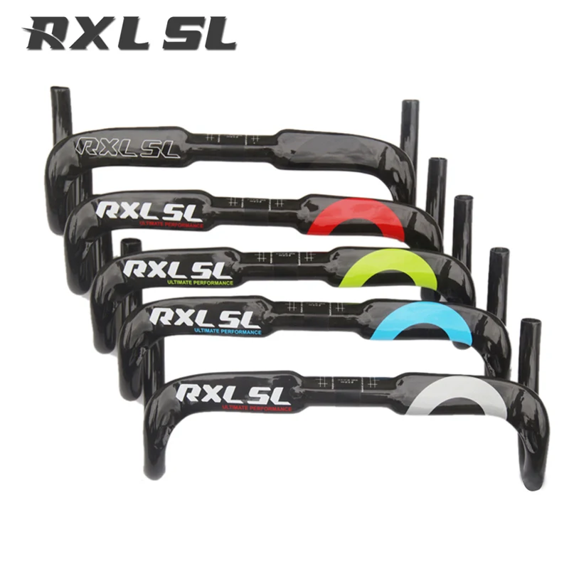 RXL SL 31 8 руль для велосипеда дорожный углеродный 400/420/440 мм легкий UD глянцевый