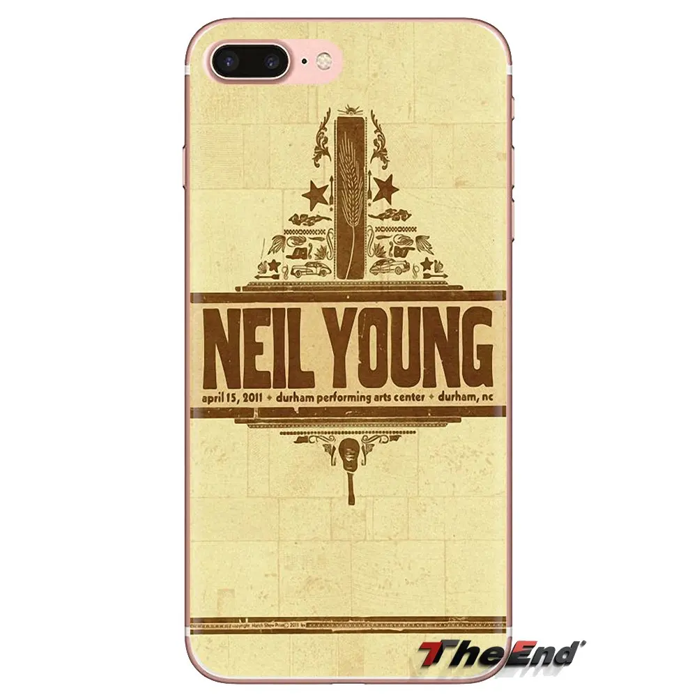 For Huawei G7 G8 P7 P8 P9 P10 P20 P30 Lite Mini Pro P Smart Plus 2017 2018 2019 Neil Young Music Art Transparent TPU Case Covers |