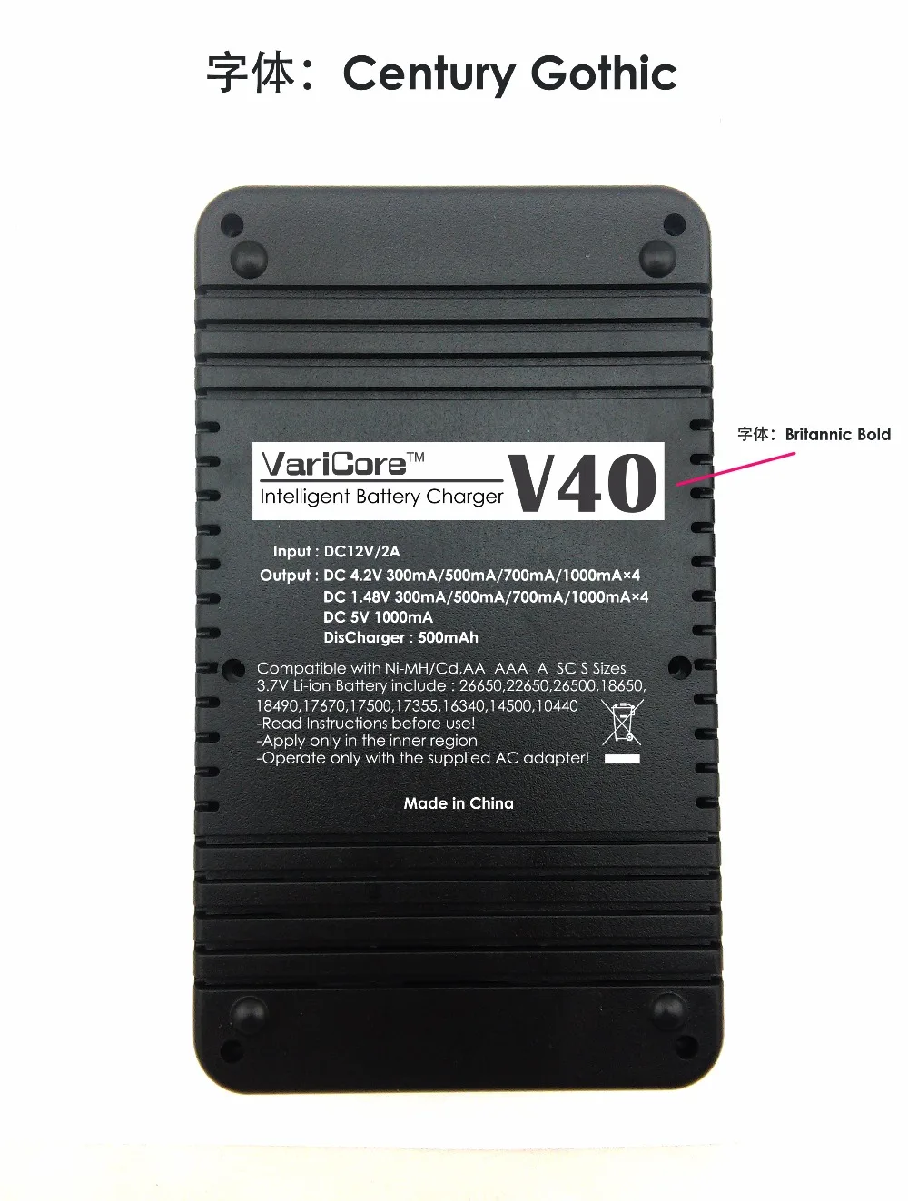 Новинка 2017 varicore V40 3 7 V 26650 18350 16340 18650 18500 25500 Nik 10440 AA AAA 5 Выход ЖК-дисплей умная