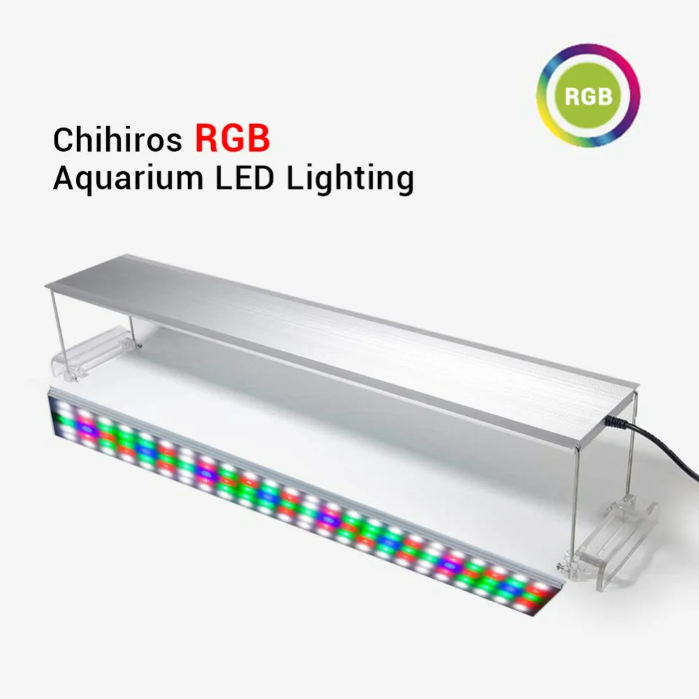 Chihiros RGB аквариум светодиодный светильник полный спектр светильник ing для водных растений яркость регулируемый костюм для 30 см до 80 см бак