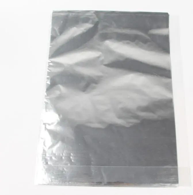 Silver 50Pcs 50 шт. " x 12" 20 см x 29 см A4 горячего тиснения фольги бумажный ламинатор ламинирование трансфера на элегантных картах - Цвет: Silver 50Pcs