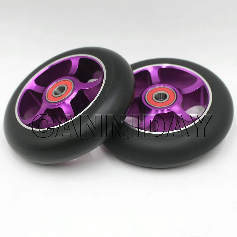 2 шт. колеса для скутера из алюминиевого сплава 100 мм|wheel remote|wheel axlewheel adapters 5 lug to |