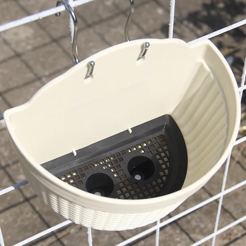 1 шт творческий полукруглый суккулентная плантатор горшок держатель Пластик