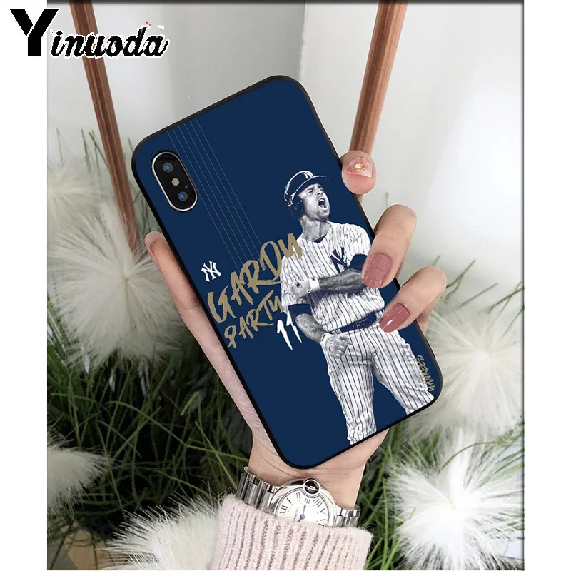 Yinuoda New York Yankees Boston Red Sox бейсбольный Мягкий ТПУ чехол для телефона iPhone X XS MAX 6 6s 7 7plus 8 8Plus 5 5S SE XR
