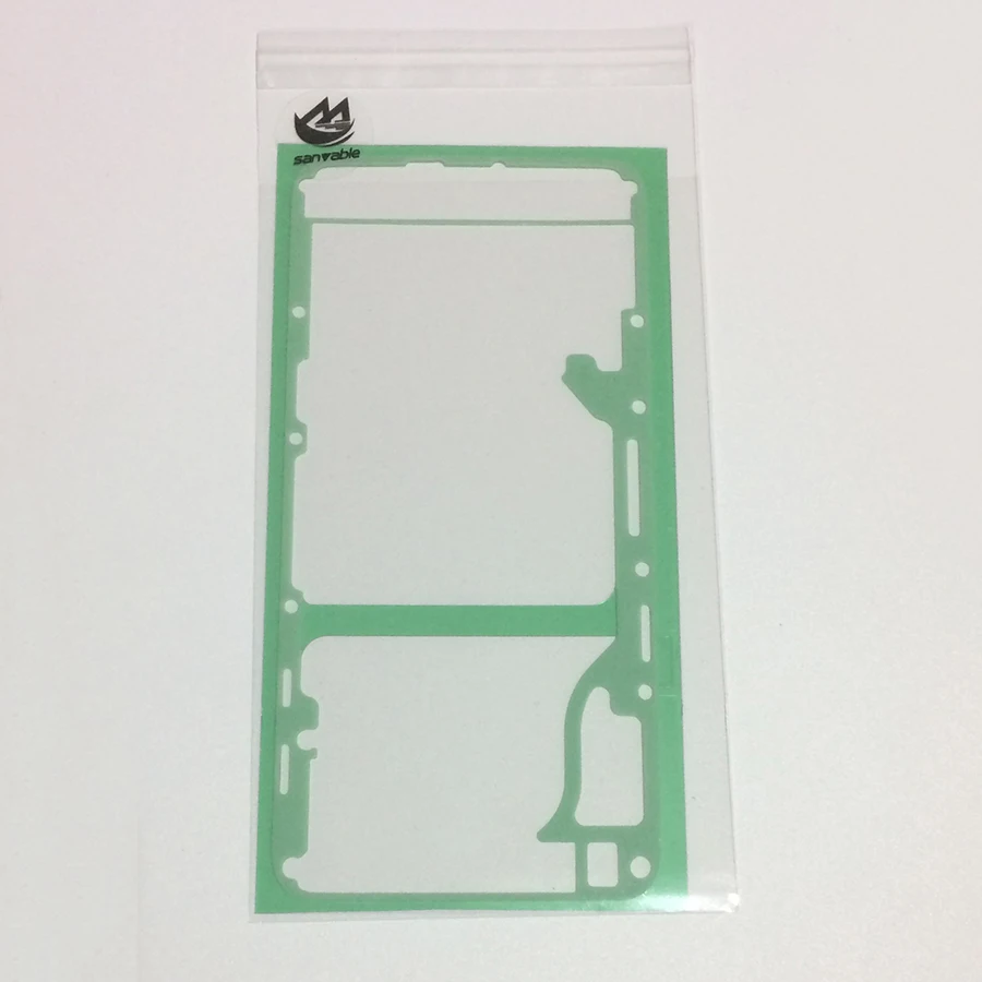 100 шт./лот предварительно вырезанная Задняя крышка батареи наклейка на дверь