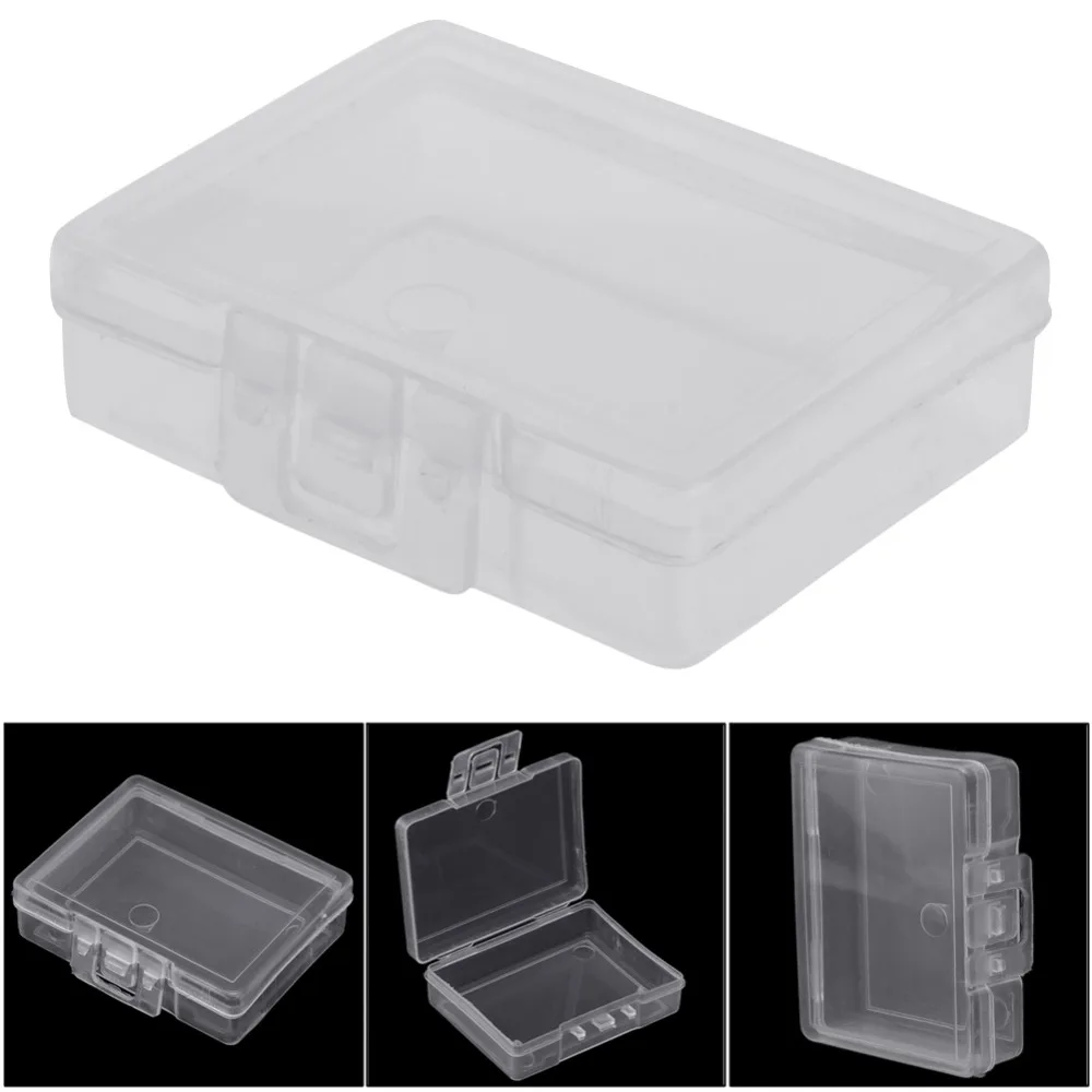 Рыболовная приманка крючок прозрачный пластиковый ящик для хранения Снасти