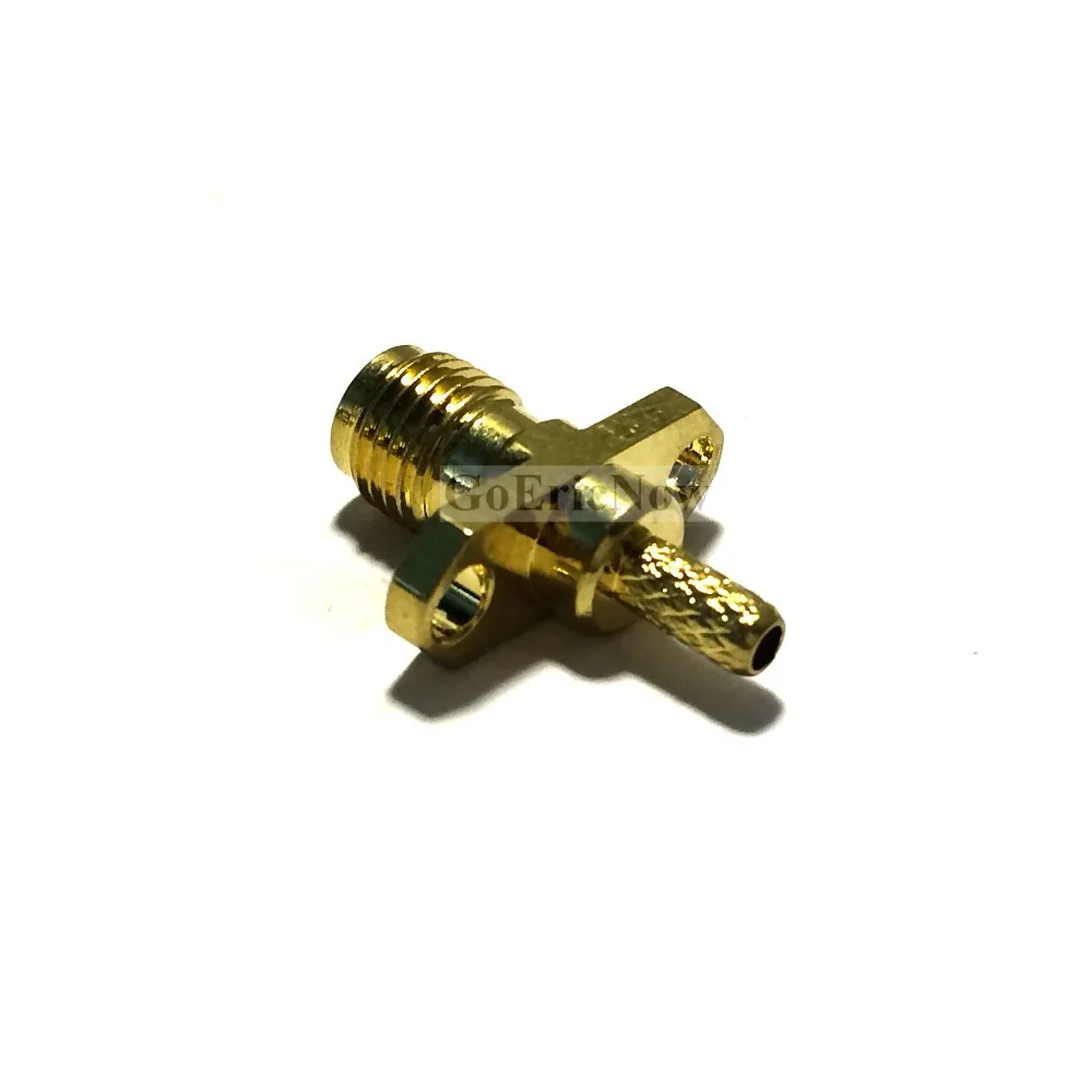 50 шт. RF коаксиальный кабель 50ohm RP SMA/SMA женский фланец из нержавеющей стали для RG316