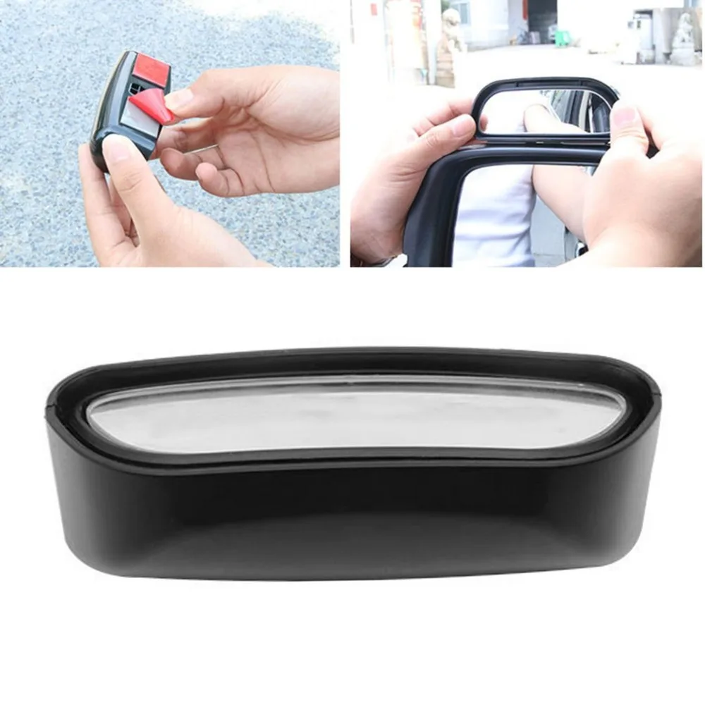 1 Pcs Mini Rearview Car Mirror Assitant Wide Angle Trapezoid Blind Spot Side Rear View Rain Shade Auto Accessories | Автомобили и