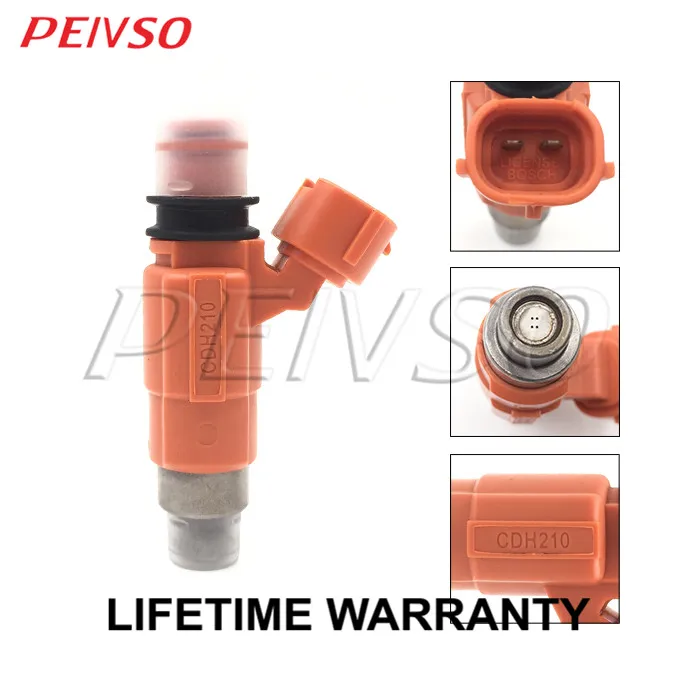 

4x CDH210 MD317108 68V-8A360-00-00 fuel injector for Mitsubishi Mirage 1.8L I4 1997-2000