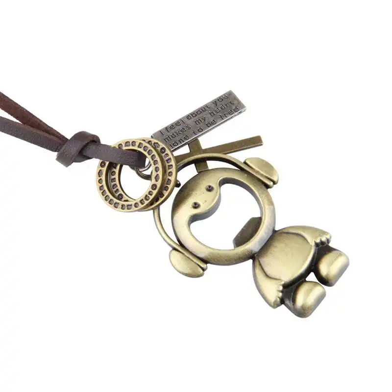 Новинка милые женские ювелирные изделия эффектные ожерелья подвески кожаные