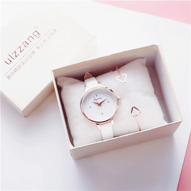 Sen часы студентка корейской версии Простые повседневные атмосферу небольшой