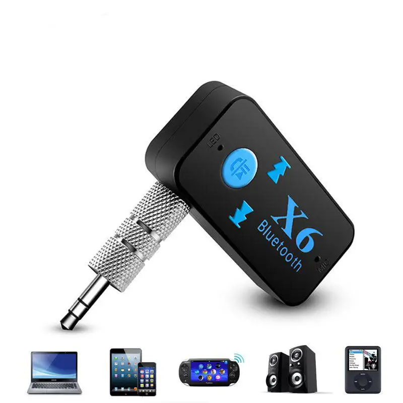 Адаптер Bluetooth 3 в 1 Беспроводной 4 0 USB приемник аудиоразъем 5 мм поддержка TF карты