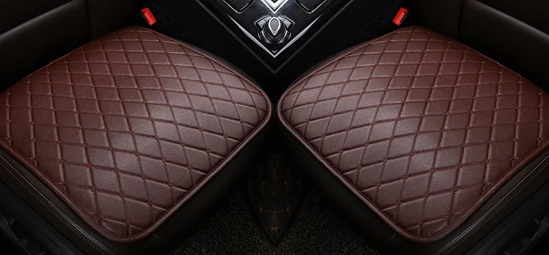 A Style Brown Wenbinge только спереди сиденья авто чехол для citroen c5 berlingo c4 grand Picasso berlingo elysee защитный чехол для сиденья машины авто - Название цвета: A Style Brown