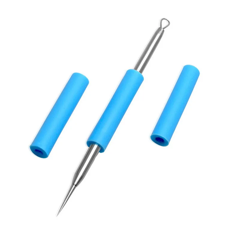 2 шт./компл. Нержавеющая сталь Угри экстрактор Пинцет Для Удаления иглы прыщ