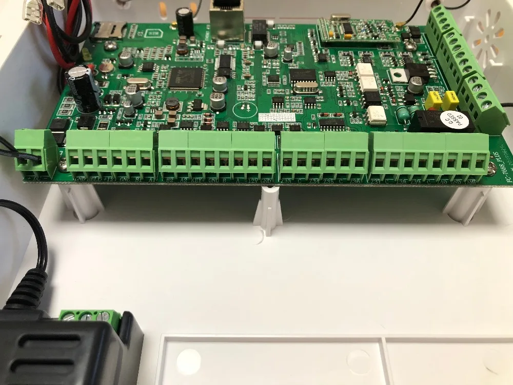 Фокус FC7688Plus Интернет LAN порт промышленная система безопасности 96 проводных зон с RFID клавиатурой легко малыш RFID тег обезвредить безопасность