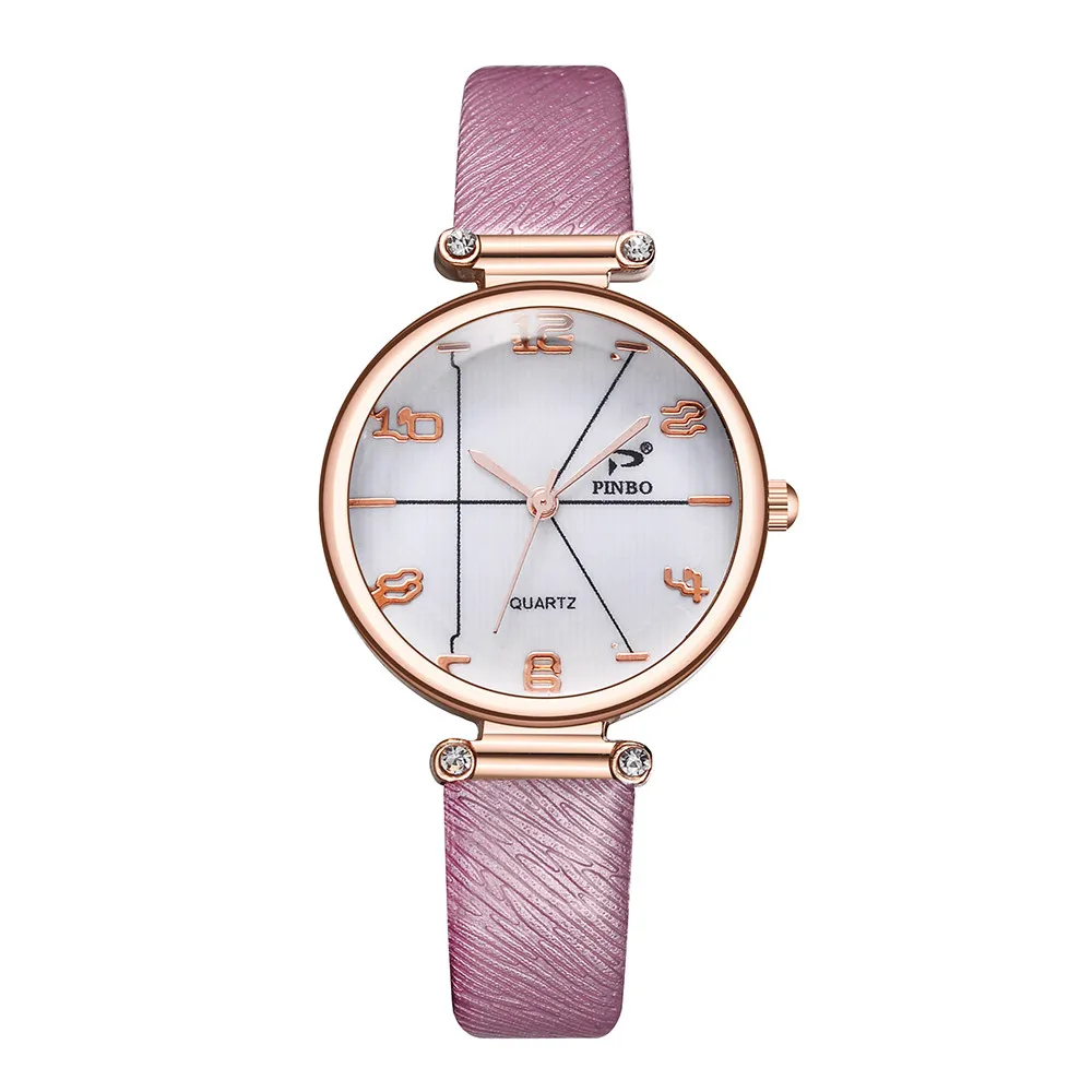 МОДНЫЕ ЖЕНСКИЕ НАРЯДНЫЕ часы повседневные женские с кожаным ремешком цифровой